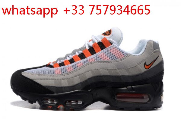 air max 95 essential noir gris orange